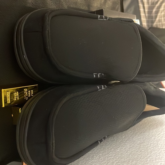 Men's casual slip on loafers size 14 brand new, leather with suede memory foam - Picture 7 of 8